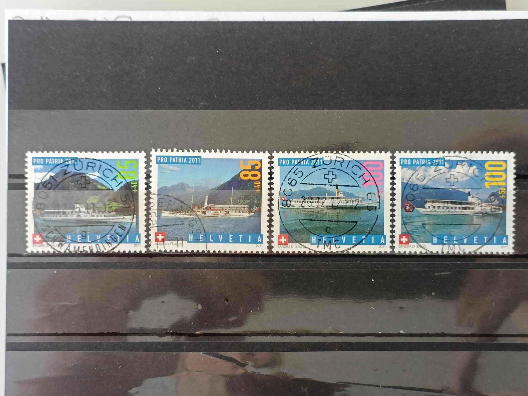 Alle Briefmarken: 2011 Pro Patria Top Stempel – Gebraucht aus Dübendorf von goe_st6b