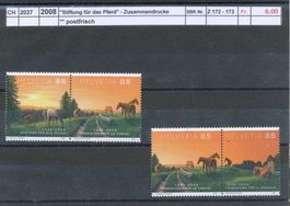 2008 " Stiftung für das Pferd" - Zusammendrucke, **