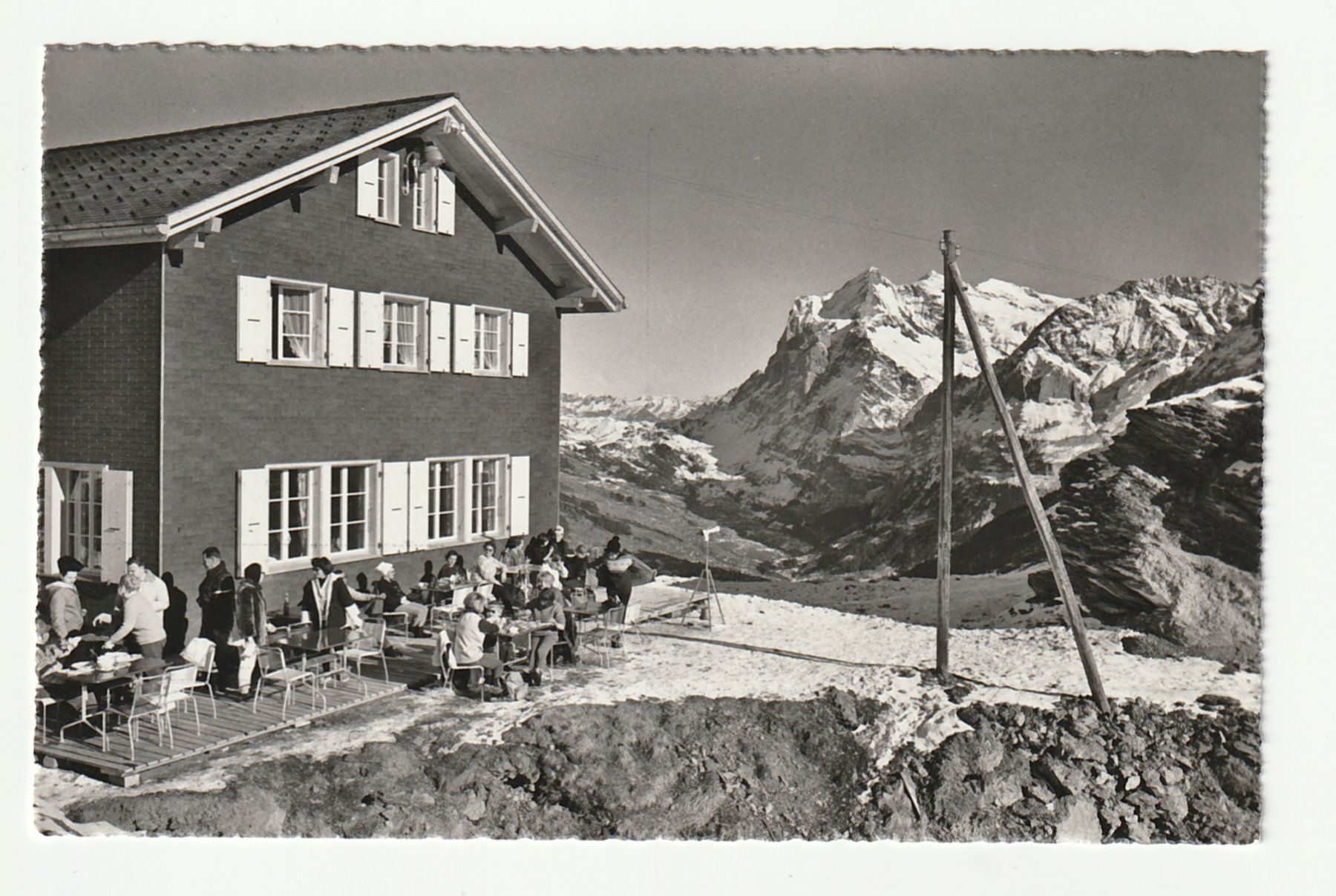 Foto & Immagini: Postkarte Restaurant Grindelwaldblick, Berner Alpen – Usato da St. Gallen venduto da Ricardo_Deals