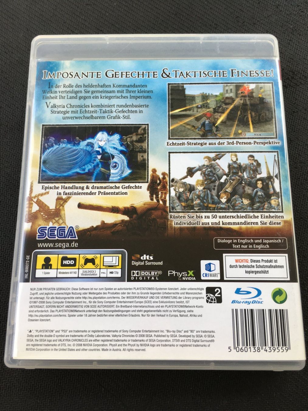 Sony Giochi: Valkyria Chronicles - Playstation 3 / PS3 – Usato da St.Gallen venduto da sjosjo 1