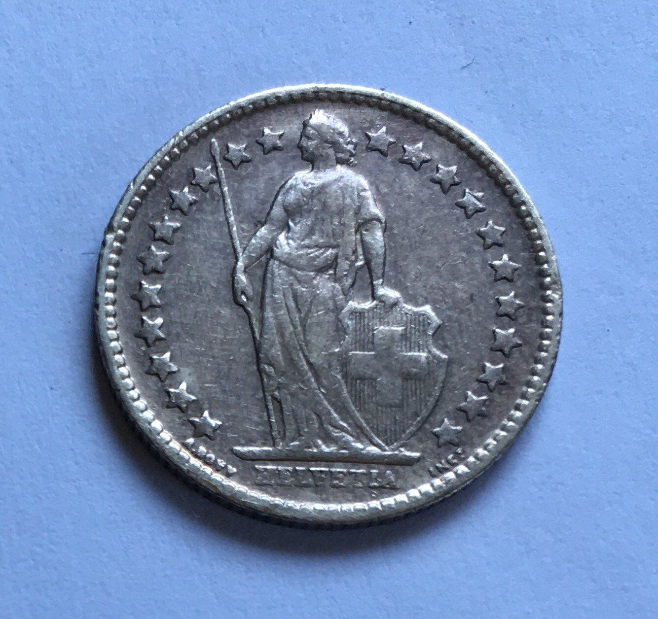 Toutes les monnaies: 1901 50 Rappen -vz – D'occasion à Kirchberg SG par Zenhad69 1