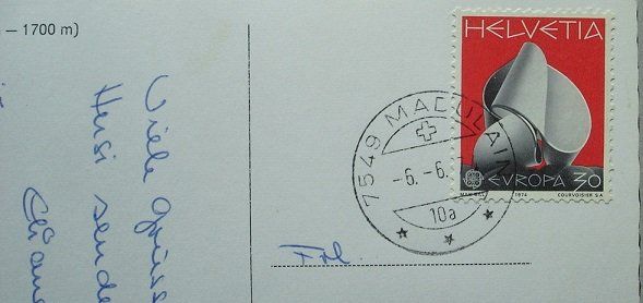 Ansichtskarten: MADULAIN – Gebraucht aus Jona von philajona 1