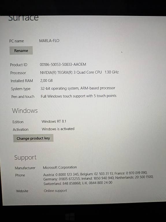 Tastaturen: Windows Surface + Clavier + Housse – Gebraucht aus Granges (Veveyse) von FlorianDe