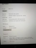 Windows Surface + Clavier + Housse