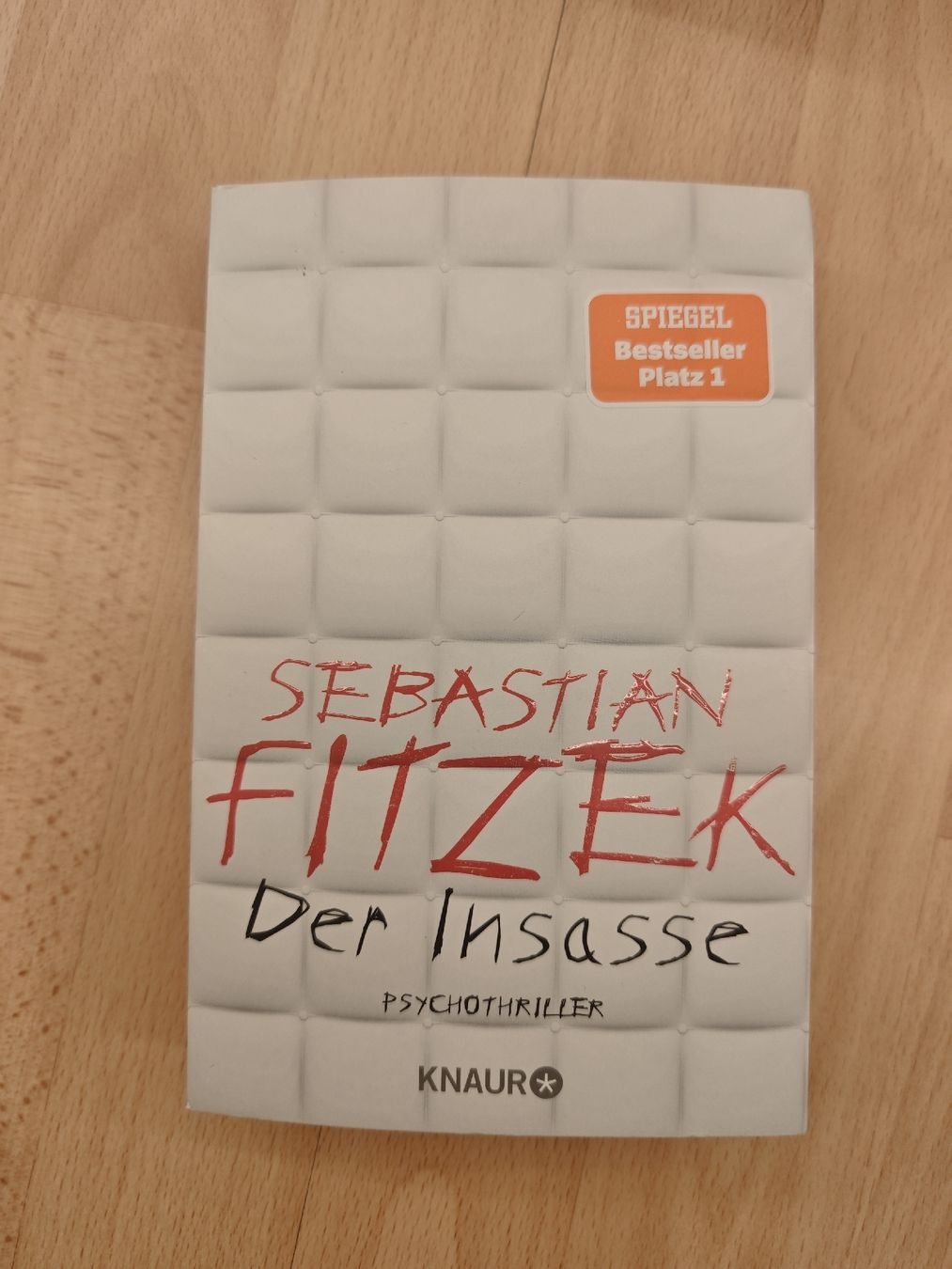 Libri: Der Insasse von Sebastian Fitzek – Usato da Urdorf venduto da AHOI-90
