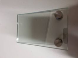 Glas Schild für Büro Beschriftung