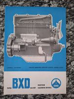 Saurer Faltprospekt, BXD Motor