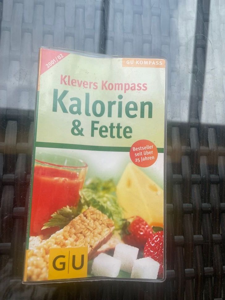 Libri: GU Kalorien & Fette Klevers Kompass – Usato da Bergdietikon venduto da book-4-you