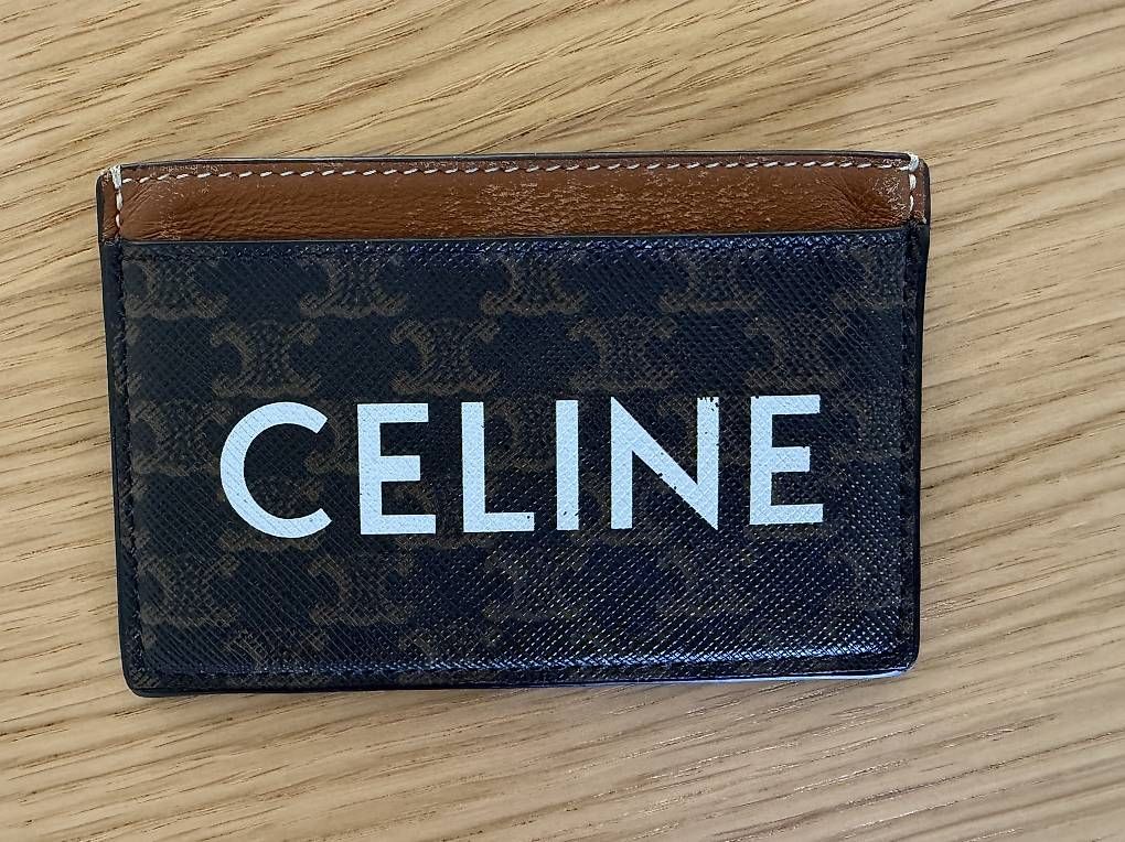 Celine Portafogli: CELINE Triomphe Monogram Card Holder – Usato da Wallisellen venduto da rac_sy2x