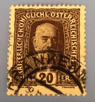 BRIEFMARKEN aus Österreich Kaiser Franz Joseph GESTEMPELT