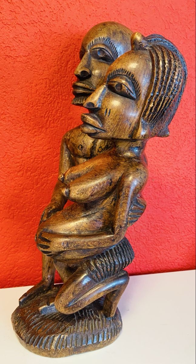 Skulpturen & Statuen: Afrikanische Holzskulptur - Liebe und Fruchtbarkeit – Gebraucht aus Zäziwil von Emlea 8