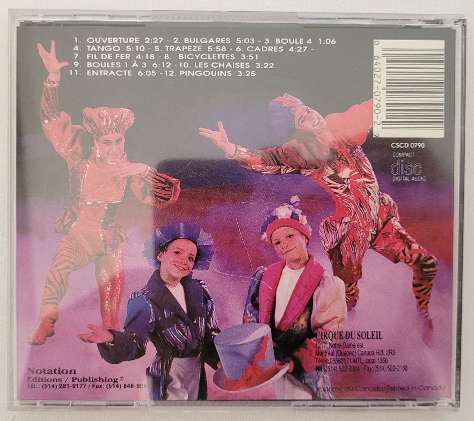 CDs: CIRQUE DU SOLEIL – Gebraucht aus Neftenbach von Mador6 2