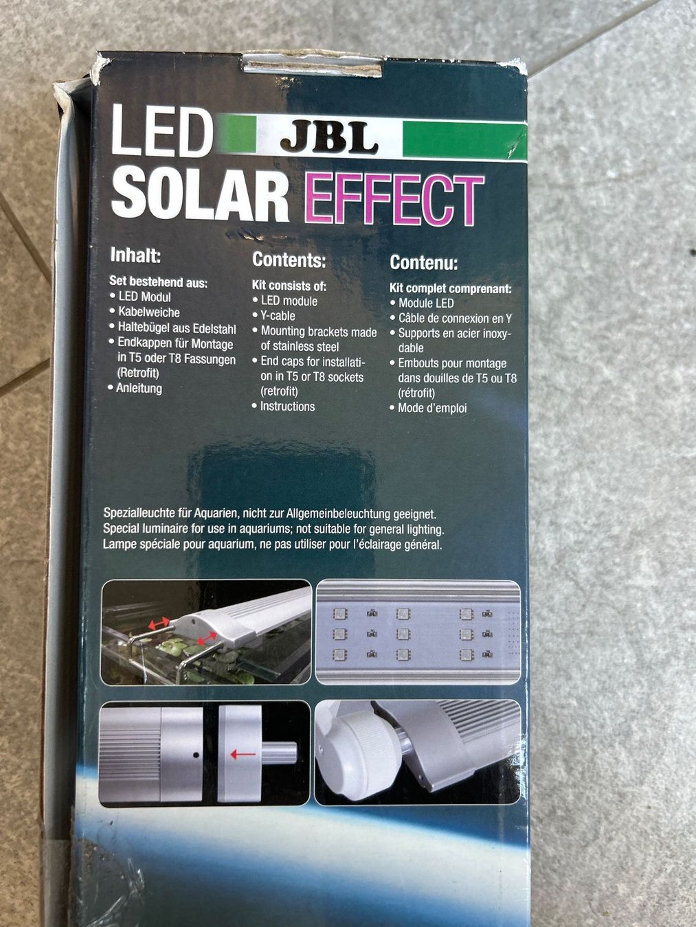Lampade: JBL Solar Effect RGB 19 Watt – Nuovo e nell'imballaggio originale da Zürich venduto da Aquarium_Seerose 2