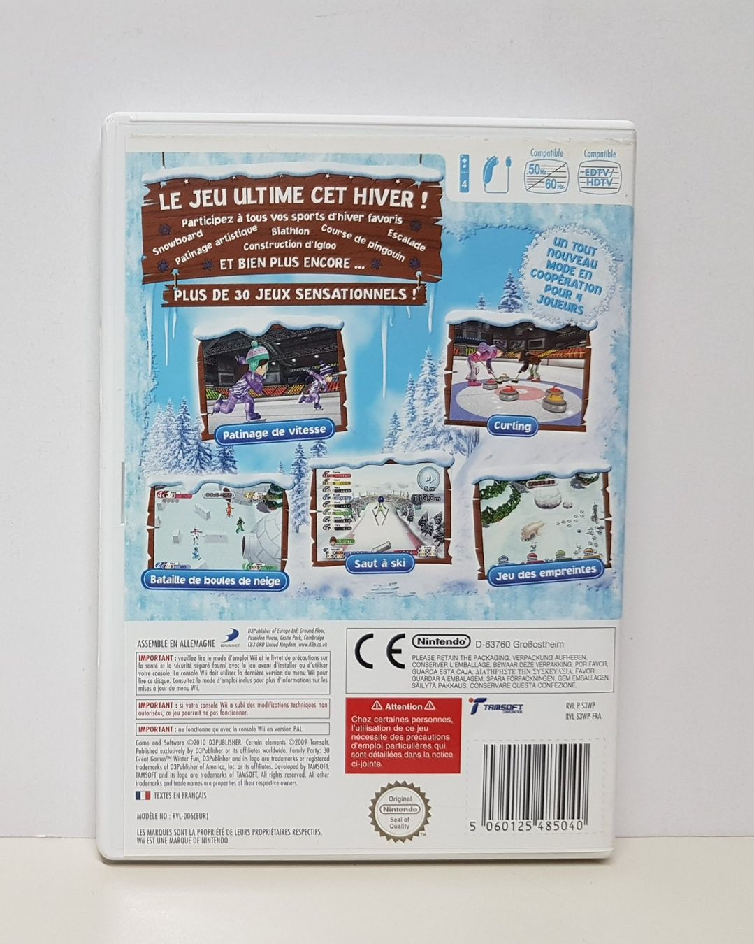 Nintendo Giochi: Wii Family Party Winter Fun – Usato da Schüpfheim venduto da Game-Paradis 2