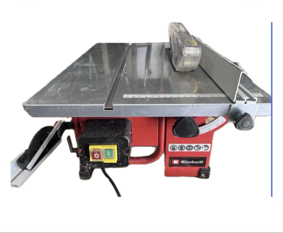 Einhell Seghe: Scie circulaire de table Einhell TC-TS 200 en bon état – Usato da Prangins venduto da AndreGB 3
