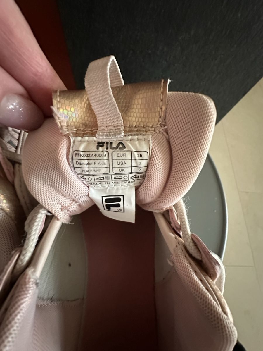Fila Scarpe per ragazze: Fila Disruptor Gr. 35  originale Sneakers Schuhe – Usato da Jonen venduto da dibbern 3