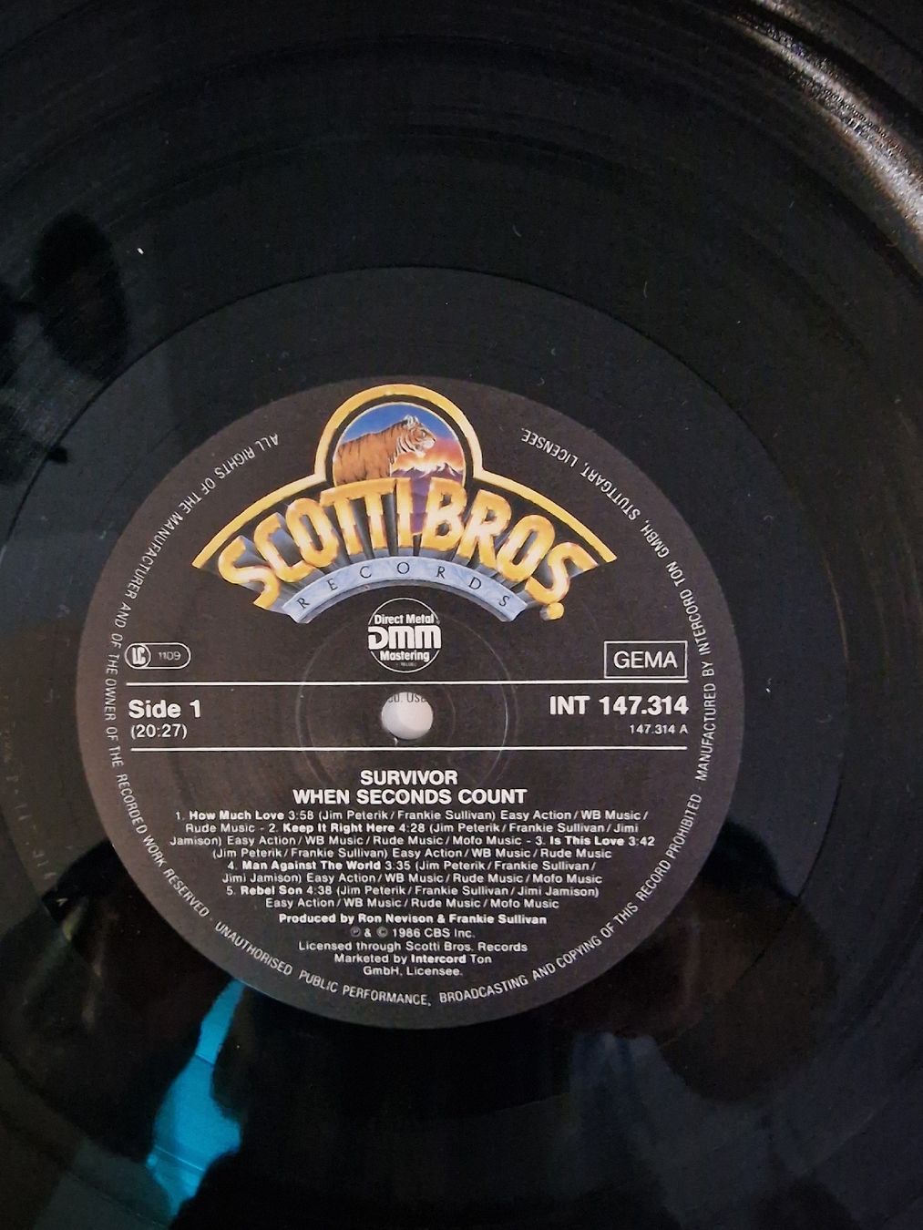 Dischi in vinile: Survivor - When Seconds Count – Usato da Pfaffnau venduto da gunport 4