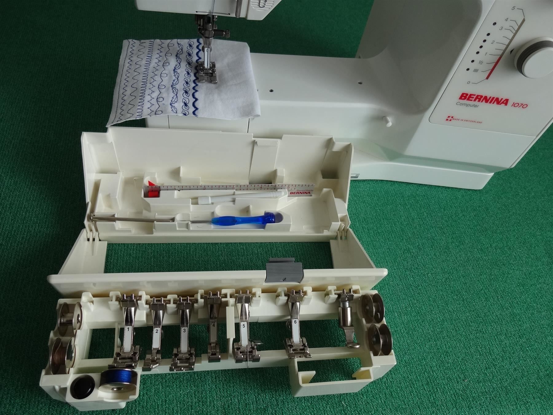 Bernina Nähmaschinen: "BERNINA 1070- Computer"4-Mon.Garantie – Gebraucht aus Frauenfeld von jaho13 6