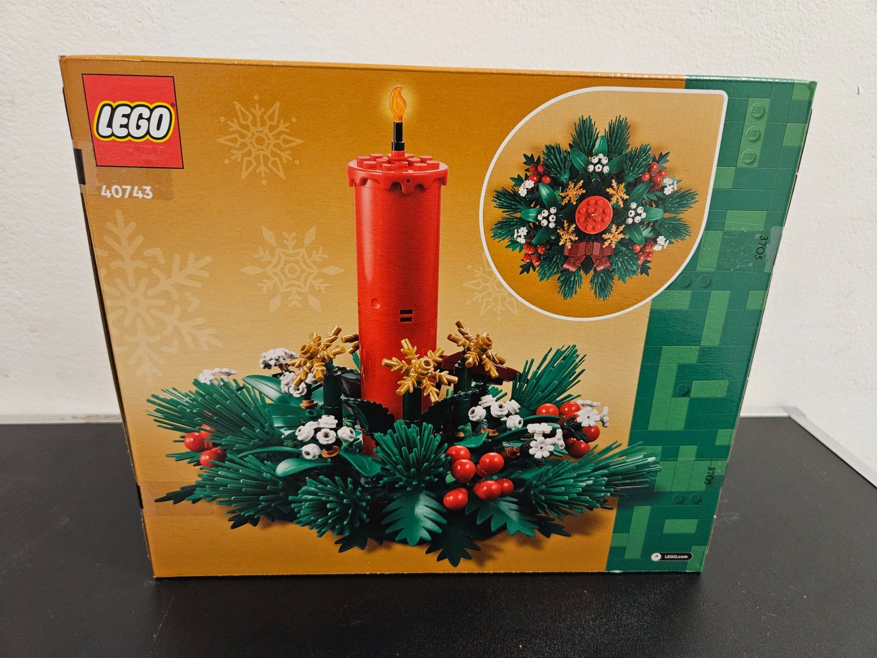 Lego Kit di costruzioni: Neu - Lego - 40743 - Weihnachtsgesteck – Nuovo e nell'imballaggio originale da Dagmersellen venduto da Jarsetz_Restposten 1