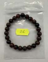 Elegantes Naturstein Armband aus Tigerauge, neu.