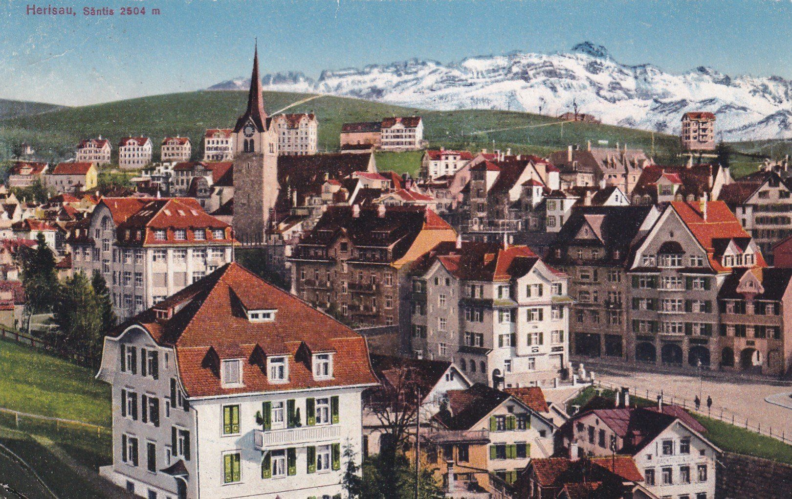 Cartes postales: Herisau Säntis 1922 – D'occasion à Cormoret par Pascalll2001