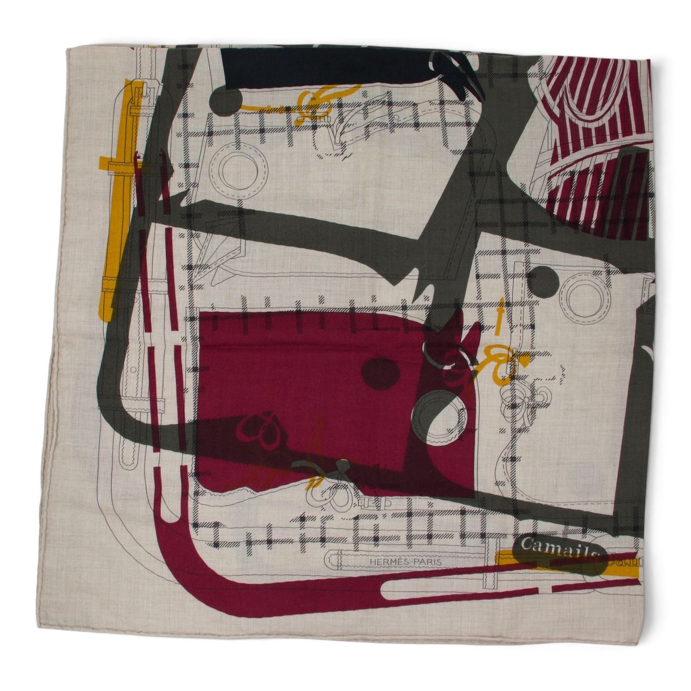 Hermès Foulards, Tücher & Schals: Hermès 140 “Camails” – Gebraucht aus Binningen von Designerlabels 3