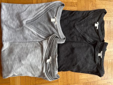 4 Esprit Shirts Gr. XS, Glitzerdetails, Damen