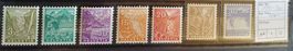 W) 194-200, Landschaftsbilder Satz postfrisch Kt. 160.-
