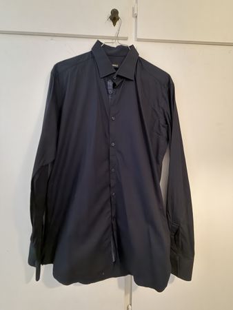 Camicia Karl Lagerfeld uomo taglia 40 blu