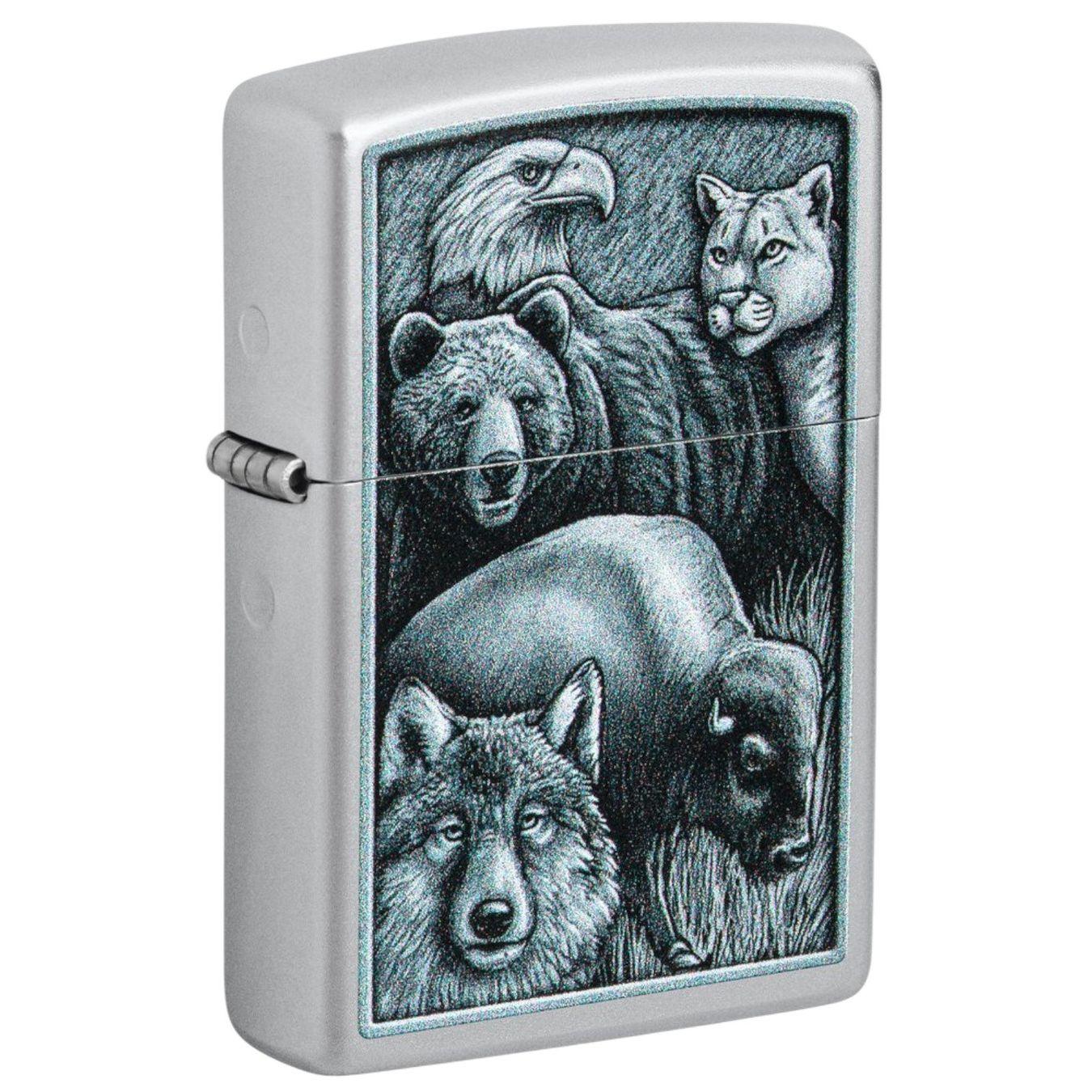 Zippo Accendini: ZIPPO Tiere Design Feuerzeug 60007213 – Nuovo e nell'imballaggio originale da Ennenda venduto da Benzinflamme