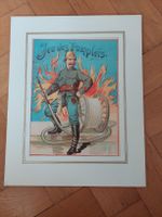Alte Lithographie Jeu des Pompiers, Feuerwehrmann Bild