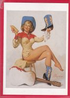 PIN UP GIRL, GILL ELVGREN 1964, A POLISHED PERFORMANCE