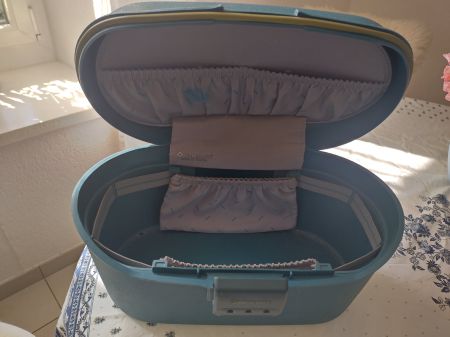 Samsonite Beauty Case blau gebraucht guter Zustand