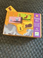 Djeco Puzzle Duo 12 Animals Puzzles 2+ Years