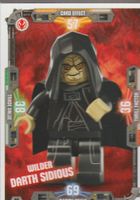 LEGO STAR WARS TRADING CARD SERIE 3 # 77 DARTH SIDIOUS‪
