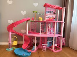 Barbie Haus Dreamhouse Traumvilla mit Möbeln und Zubehör 