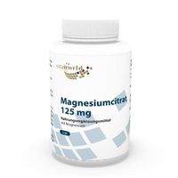 Vita World Magnesiumcitrat 125mg 120 Kps
