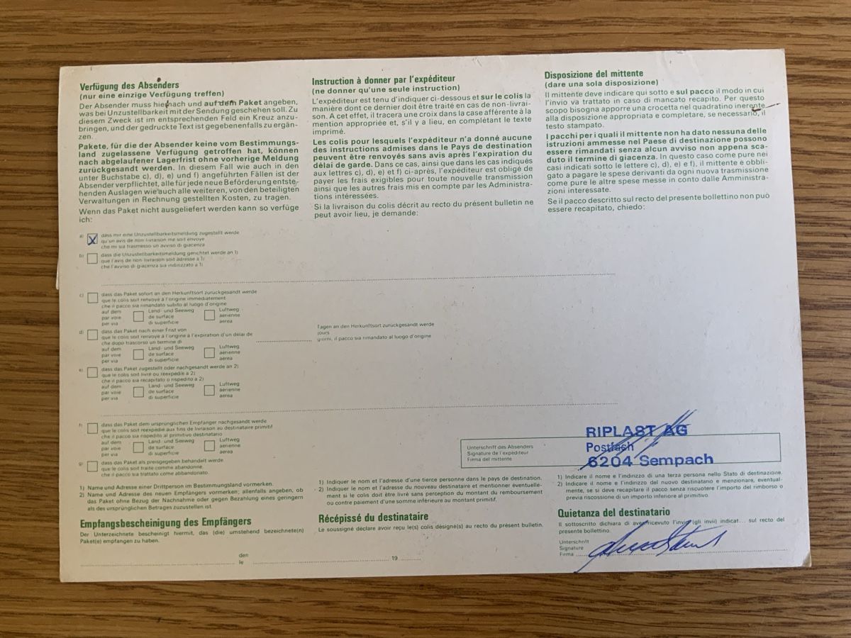 Alle Briefmarken: Sempach – Gebraucht aus Binningen von chr_cr5n 1