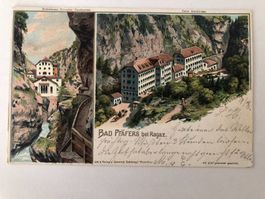 Bad Pfäfers bei Ragaz 1901