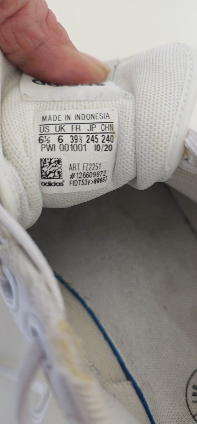 Adidas Scarpe da donna: Adidas Gr. 39 1/2 weiss – Usato da Luzern venduto da TausendD 5