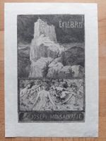 Exlibris Bruno Heroux - Original Radierung