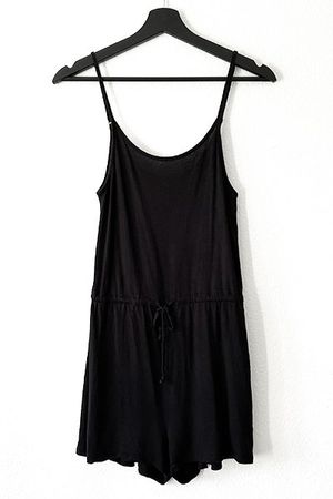 PLAYSUIT | Kurzer Einteiler Träger XS | Jumpsuit Shorts Top