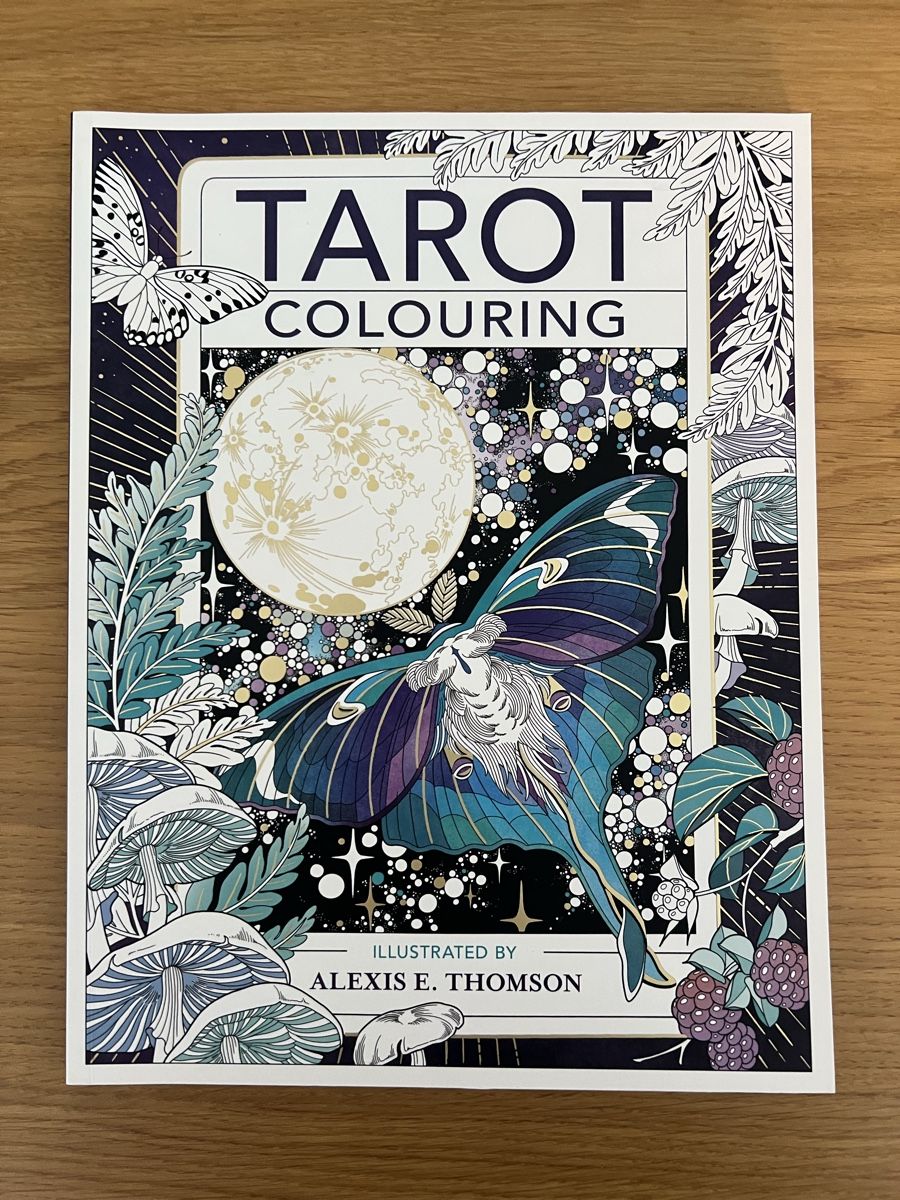 Livres: Malbuch - Tarot Colouring - Alexis E. Thomson – D'occasion à Winterthur par Wikingerlady