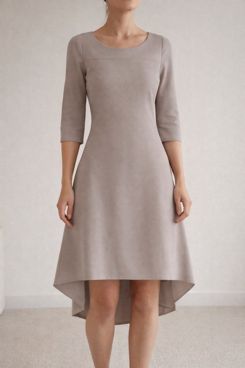 Vestiti: ROBE BEIGE KATRUS À MANCHES 3/4 – Nuovo (secondo la descrizione) da Lausanne venduto da KeNaChic