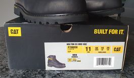 CAT Holton S3 HRO SRC Arbeitsstiefel Schwarz Stahlkappe G...