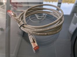 Wirewin Câble patch RJ-45, Cat 6, SSTP, 2 m, Gris