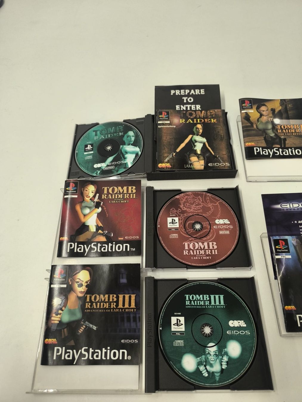 Jeux: Tomb Raider PS1 CIB– Collection complète – D'occasion à Conthey par costafrederico 4