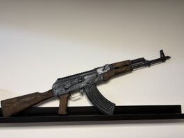 1:1 3d Druck AK-47 Modell Nachbildung mit airbrush bemalt