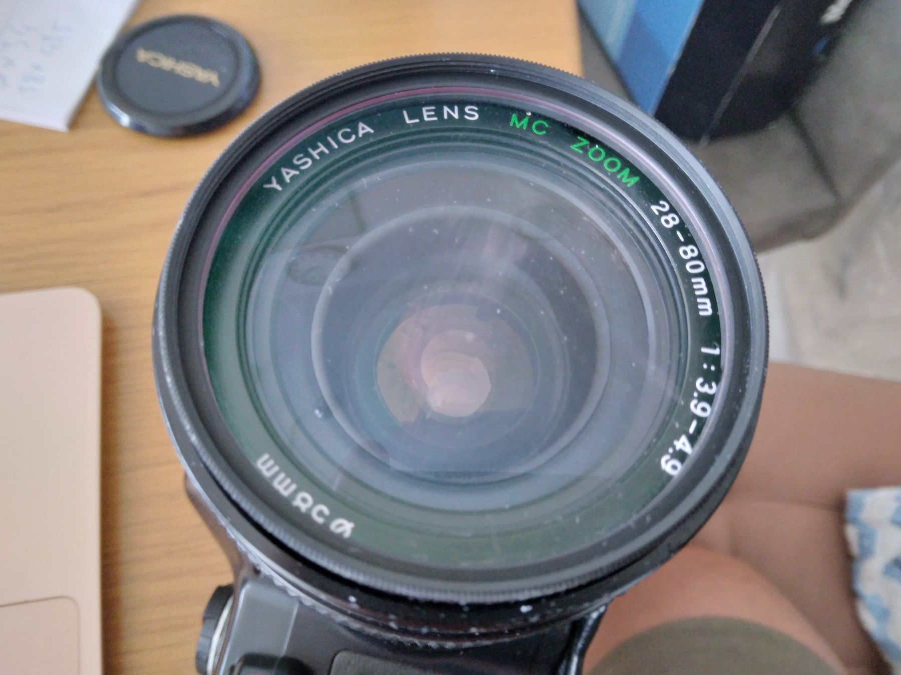 Yashica Fotocamera: Yashika Kamera Multi Program 108 mit Blitzaufsatz – Usato da Würenlos venduto da Esmeralda74 7