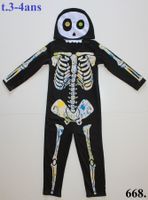 Costume squelette / Skelett t. 3 - 4 ans